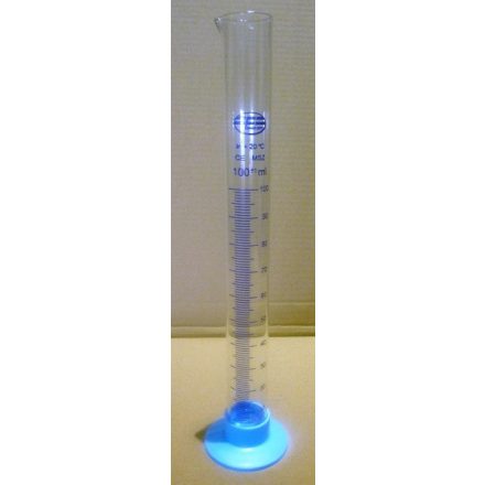 Mérőhenger üveg oszt. 0,1 dobozos