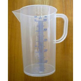 Mérőkancsó PP /hő-vegyszerálló/ 500 ml