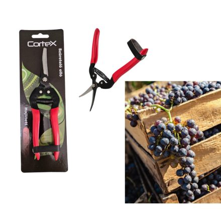 Metszőolló - Szüretelő hajlított élű 18