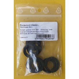 Perm.töm. 20*14 mm bőr 10 db-os