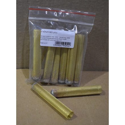 Csőszűrő réz 10 db-os