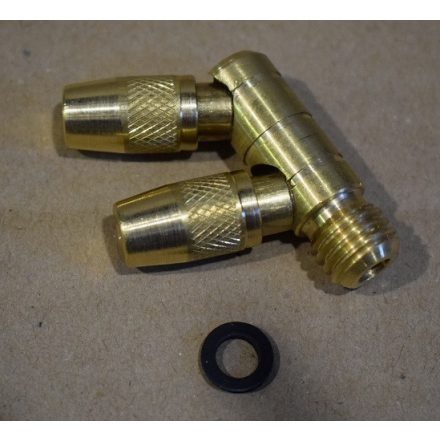 Állítható ikerszórófej / réz /