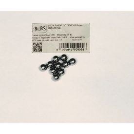 Inox golyó 8 mm Orkán tip. 10 db-os