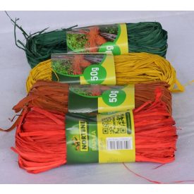 Raffia természetes 4*50 gr /GY 4 színű/
