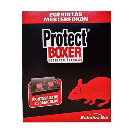 Rágcsálóirtó állomás Protect boxer 2*20gr