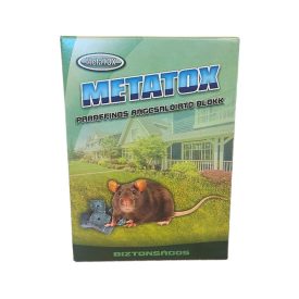 Rágcsálóirtó parafinos blokk Metatox 0,3l