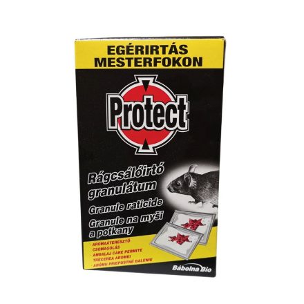 Rágcsálóirtó granulátumProtect7*20gr fekete
