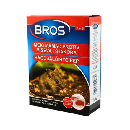 Rágcsálóirtó pép Bros 0,15kg