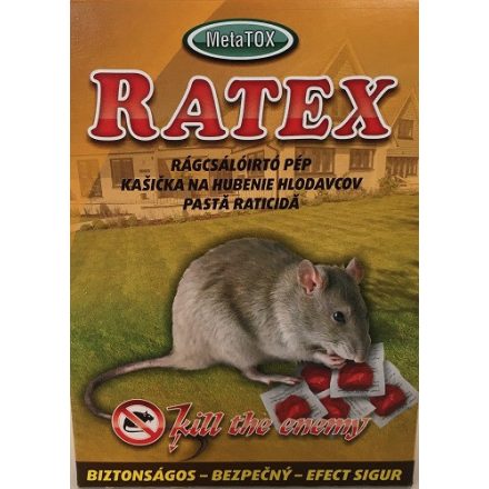 Rágcsálóirtó pép /Ratex/ 0,15kg
