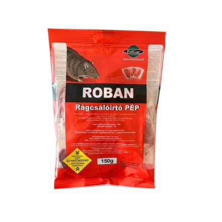 Rágcsálóirtó pép Roban 0,15kg