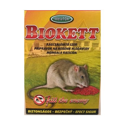 Rágcsálóirtó szer Biokett 0,15kg