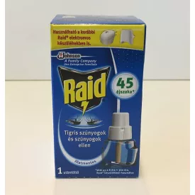 Raid eleltromos folyadék utántöltő Illatmentes 45 éj