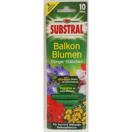 Substral táprúd Balkonnöv. 10db