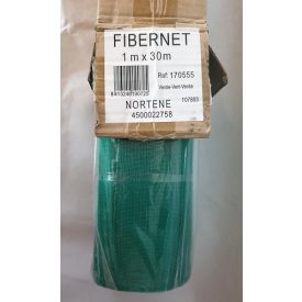 Szúnyogháló üvegsz. Fibernet zöld 1*30m