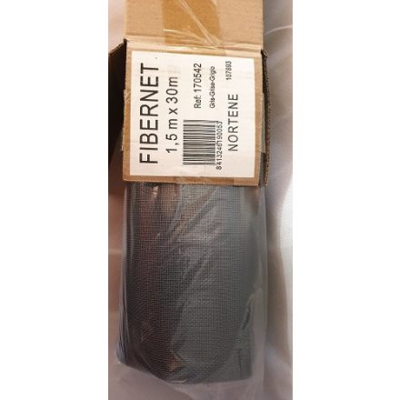 Szúnyogháló üvegsz. Fibernet antr. 1,5*30m