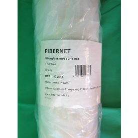 Szúnyogháló üvegsz. Fibernet fehér 1,5*30m