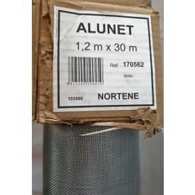 Szúnyogháló alumínium Alunet 1,2* 30m