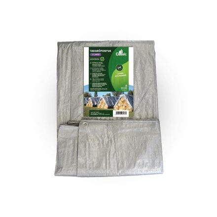 Takaróponyva UV 5 év ezüst 120 gr 6*8 m