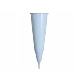 Temetői váza Leszúrható Fehér 42 cm