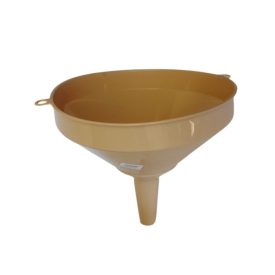 Tölcsér műanyag szűrővel 30 cm