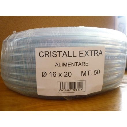 Tömlő - víztiszta 16/20 mm 50 m