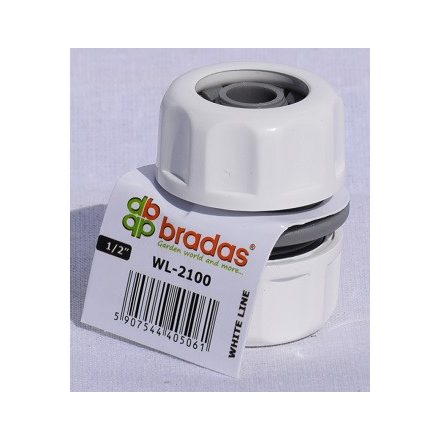 Tömlőtoldó /2100/ műanyagnyag 1/2"