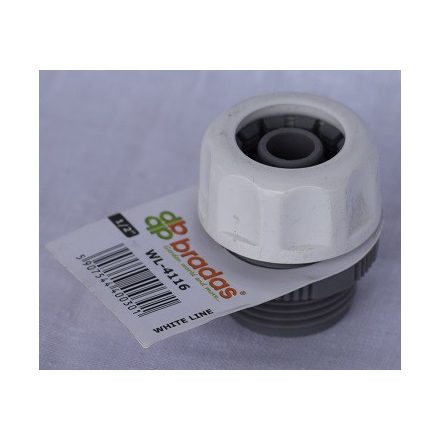 Tömlőtoldó /4116/ 1/2" tömlő - 3/4" apamenet