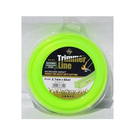 Vágószál Profi 2,7 mm * 66 m Négyzet