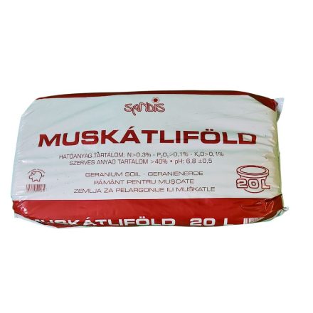 Virágföld Sandis Muskátli 20l