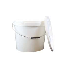 Vödör műafém+fedél ovál Savanyús 12 l