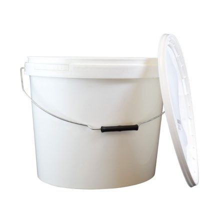 Vödör műafém+fedél ovál Savanyús 18 l