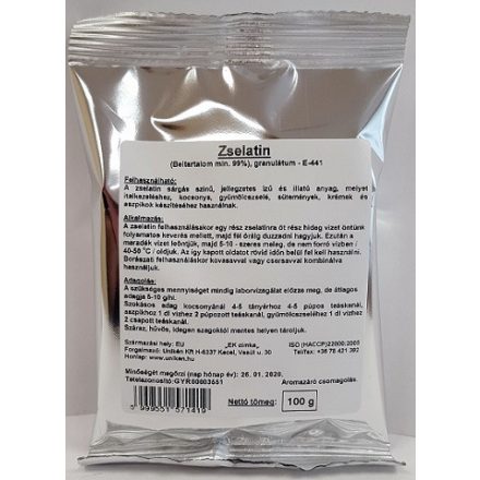Zselatin borászati 0,1