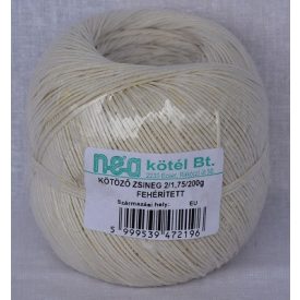 Zsineg--kender 2L,75 fehérített 0m2kg