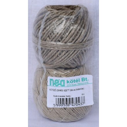Zsineg--Háztartási sz. 2/0,60-20m+2/2,50-80m
