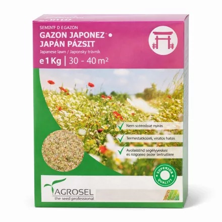 Japán pázsit Fűmag + vadvirágmag keverék 1kg