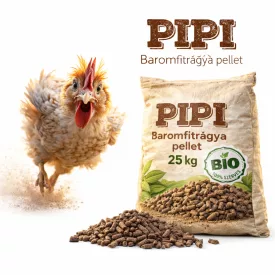 Baromfitrágya pellet PIPI 25kg