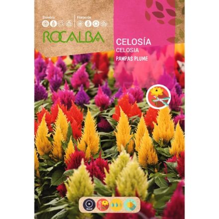 Kakastaréj virágmag tollas színkeverék 2g