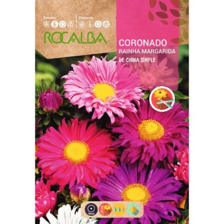 Őszirózsa margarétavirágú virágmag színkeverék 6g