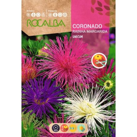 Őszirózsa Tűszirmú virágmag színkeverék 4g