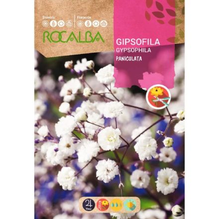 Évelő fátyolvirág virágmag fehér 4g