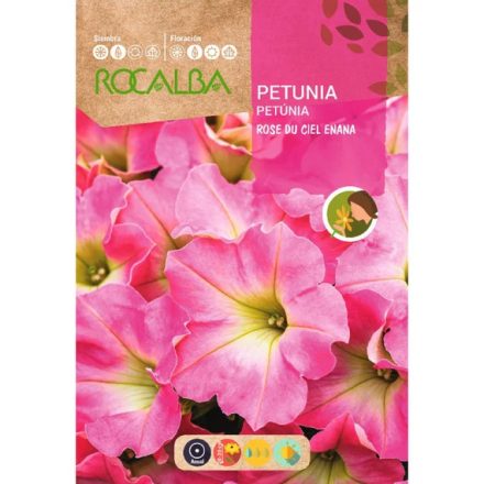 Petunia virágmag Rózsaszín 0,5g