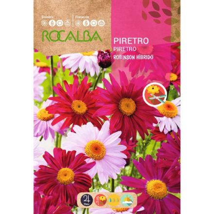 Rózsaszínű margitvirág virágmag színkeverék 1g