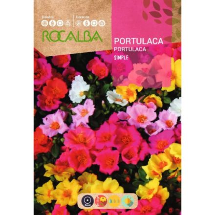 Porcsinrózsa virágmag színkeverék 1g