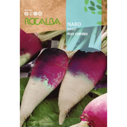 Tarlórépa vetőmag Roxo Comprido 10g