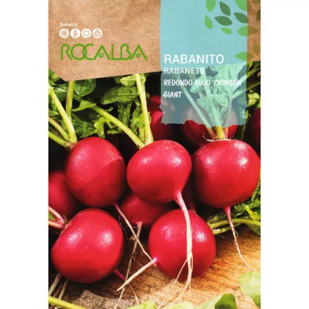 Retek vetőmag Redondo Rojo Crimsongiant 10g