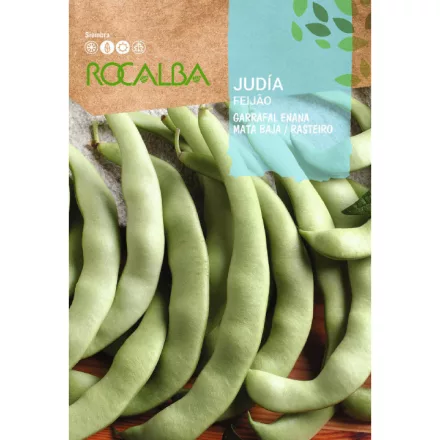 Zöldhüvelyű Bokorbab Garrafal Enana 50g
