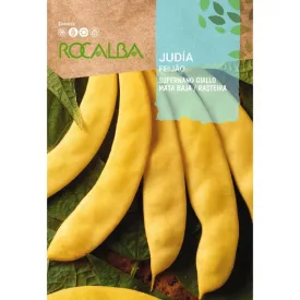 Sárgahüvelyű Bokorbab Supernano Giallo 30g