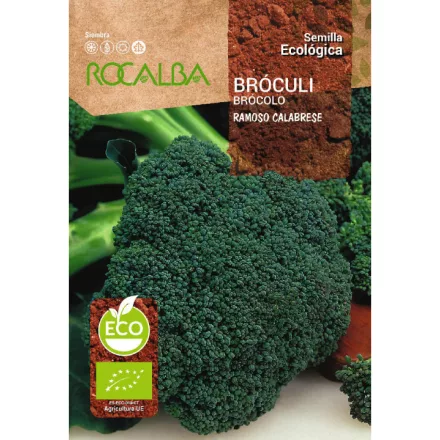 Brokkoli Ramoso Calabrese BIO minősítésű ECO vetőmag 4g