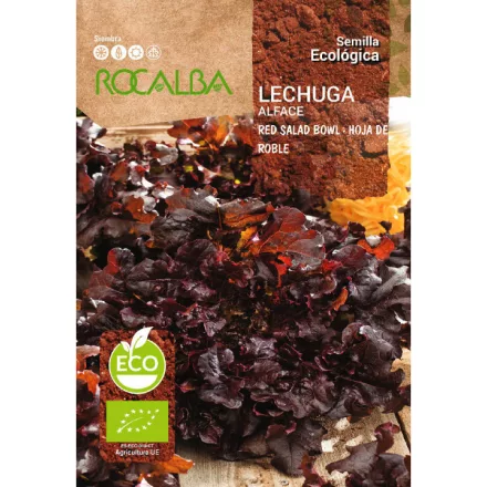 Saláta vetőmag Red Salad Bowl - Hoja deoble BIO minősítésű ECO vetőmag 4g