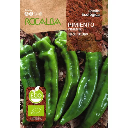 Paprika Dulce Italiano BIO minősítésű ECO vetőmag 0,5g